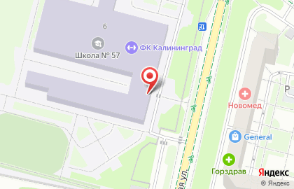 Футбольная школа для детей Открытие в Ленинградском районе на карте