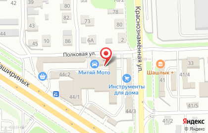 Монтажная фирма Балкон74.рф на улице Братьев Кашириных на карте