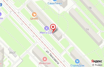 Химчистка Online в Московском районе на карте