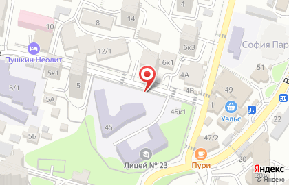 Диана на Виноградной улице на карте