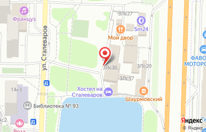 Спорт-бар, Диско-бар, Бильярд "Пирамида" в Новогиреево на карте