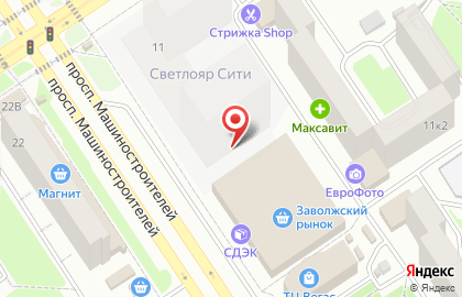 РОСТ Ломбард-Сервис на проспекте Машиностроителей на карте