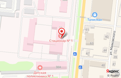 EKG в Узловой на карте
