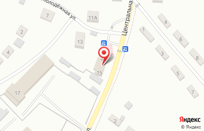 Компания Олимп на Центральной улице на карте