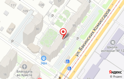 Частный детский сад 38 попугаев в Орджоникидзевском районе на карте