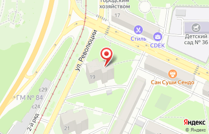 Автошкола Формула на улице Революции на карте