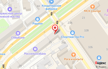 Парикмахерская Просто Стрижка на Кольцовской улице на карте