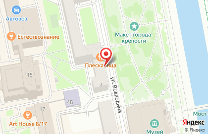 Салон Букет-Винегрет на площади 1905 года на карте