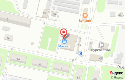 Магазин у дома Бристоль в Нижнем Новгороде на карте