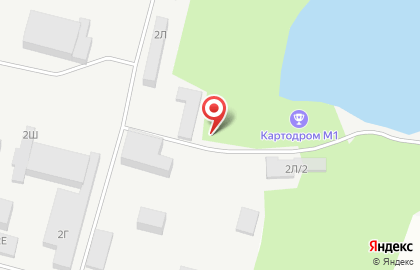 Картодром М1 на карте