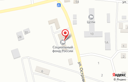 Приволжский межрайонный следственный отдел на улице Николая Островского на карте