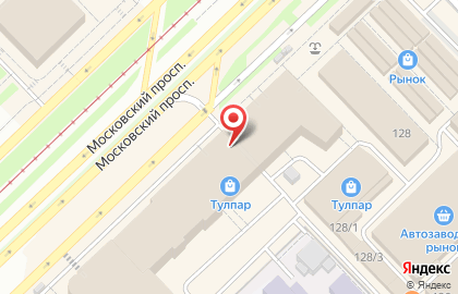 Банкомат Автоградбанк на Московском проспекте, 128а на карте
