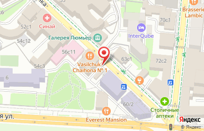 Магазин Фрукты на полянке на карте
