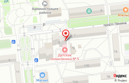 Детская поликлиника №5 Городищенская центральная районная больница в Волгограде на карте
