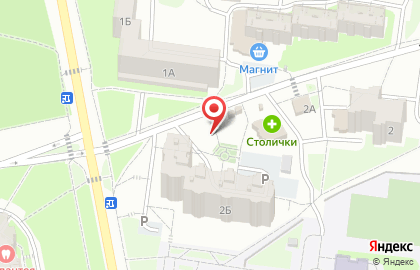 Киоск овощей и фруктов во Владимире на карте