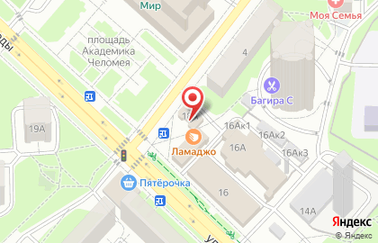 Пекарня в Москве на карте