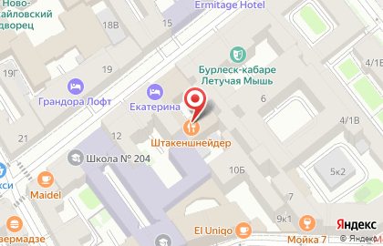 Чайная на Миллионной на карте