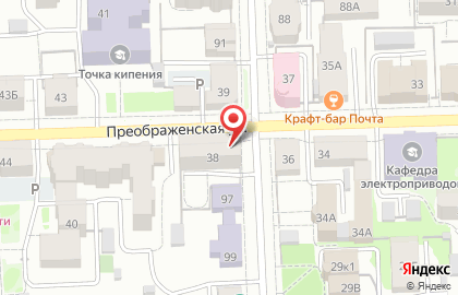 Блинная в Кирове на карте