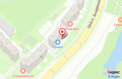 Производственно-торговая компания Проект на карте