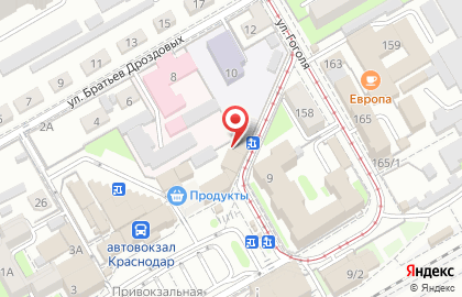 Магазин фастфудной продукции Обжорка на Привокзальной площади на карте