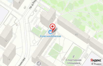 Продуктовый магазин Продмаг в проезде Решетникова на карте