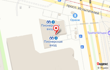 Магазин цветов в Санкт-Петербурге на карте