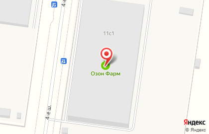 Завод по производству медицинских препаратов Озон в Тольятти на карте