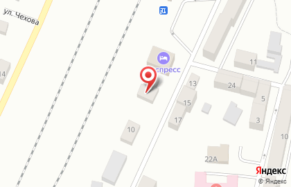 Гостиница Экспресс на Первомайской улице на карте
