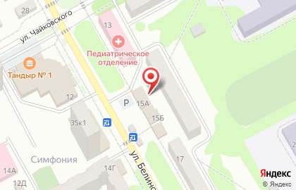 Сеть булочных Пироговъ в Центральном районе на карте