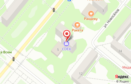Бухгалтерия Бизнеса на улице Ленинского Комсомола на карте