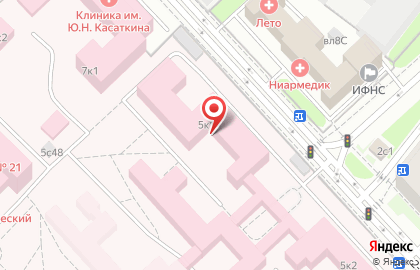 Городская клиническая больница им. С.П. Боткина во 2-м Боткинском проезде на карте