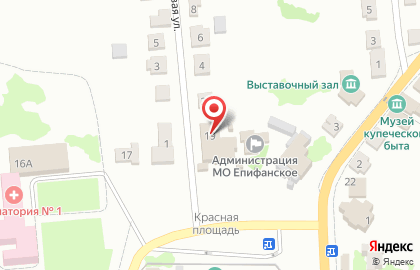 Супермаркет Магнит в Туле на карте