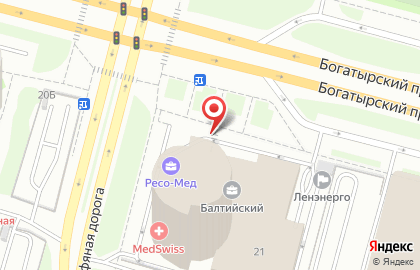 Страховая медицинская компания РЕСО-Мед на Гаккелевской улице на карте