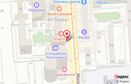 Компания Эксперт-лизинг на ​Московской на карте