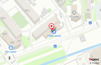 Магазин товаров для дачи и огорода Наша Дача на улице Горького на карте