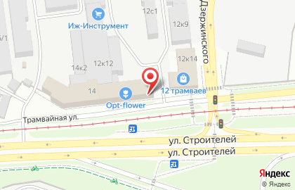 Оптовая фирма в Дзержинском районе на карте