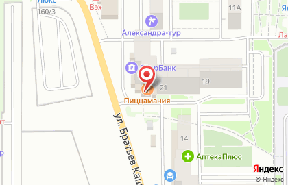 Пиццерия ПиццаМания на улице Академика Королёва на карте