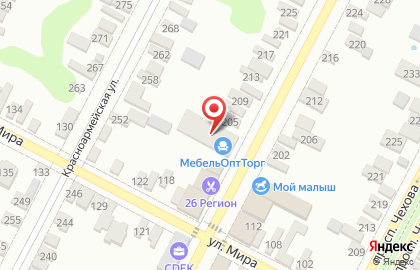 Магазин электроники и бытовой техники ОпТорг на карте