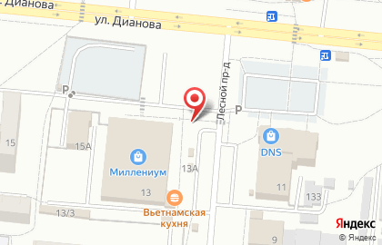 Магазин Тюкалинский хлеб в Кировском районе на карте