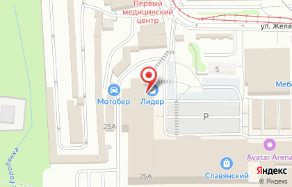 Мебельный магазин Диваныч в Смоленске на карте