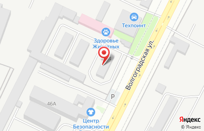 Центр Аварийно-спасательных Операций на Волгоградской улице на карте