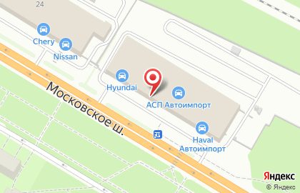 Автосалон Skoda на Московском шоссе на карте