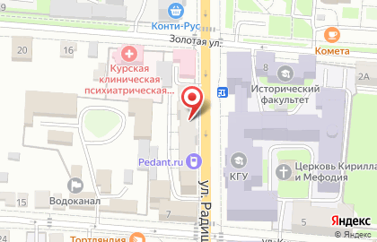 Сервисный центр Железяка в Центральном районе на карте