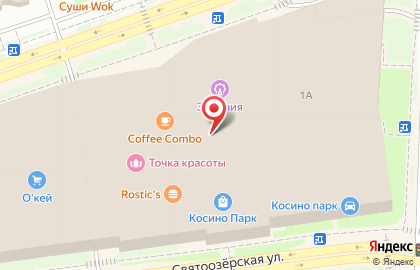 Магазин Дисконт-центр №1 на Лермонтовском проспекте на карте