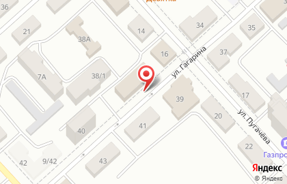 Западный межрайонный центр занятости населения на улице Гагарина на карте
