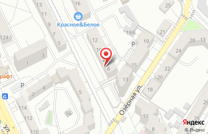 Магазин продуктов в Калининграде на карте