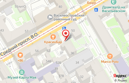 Медицинский центр V-klinik на карте