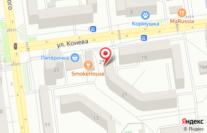 Компания Ростовская Мануфактура Сантехники на улице Конева на карте