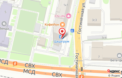 Зоосалон Цацагрум на карте