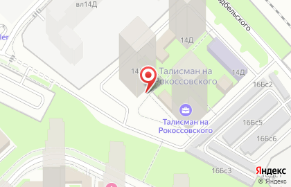 Инструментснаб на Открытом шоссе на карте